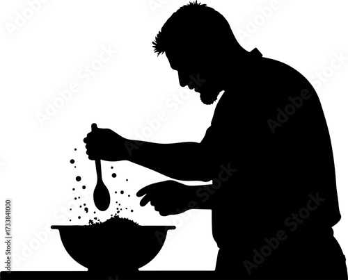 
Title
Chef Team Silhouettes with Cooking Tools

