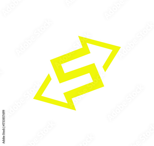 Free Download two arrows icon pointing opposite sides isolated on white background	 - GFXLoad