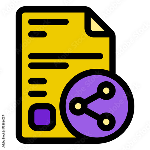 Sharing content icon