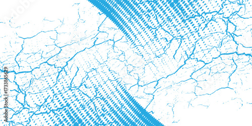 light blue white brush pattern wrap car sticker banner abstract sporty lines white light blue color combination grunge brush pattern design.
