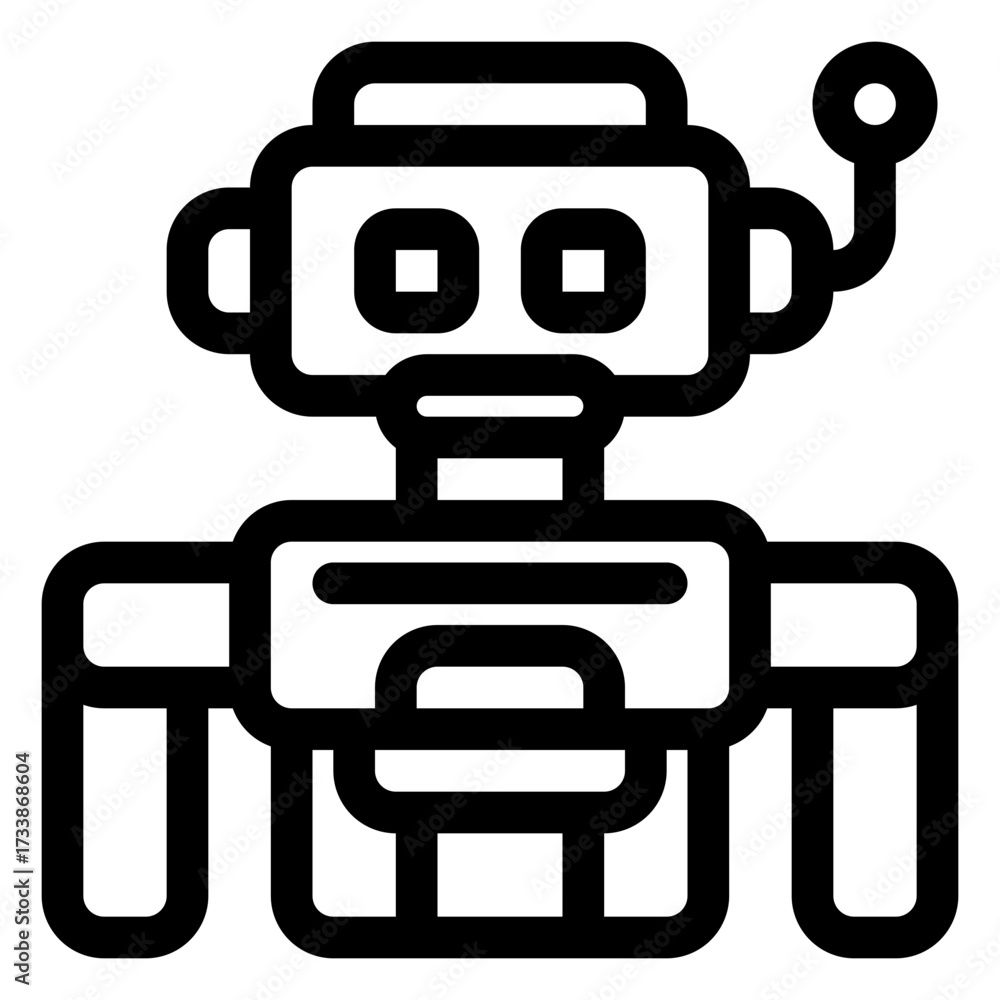 Fototapeta premium Robotics icon