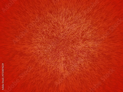 Abstract orange lines and a grid create a sense of movement and depth suitable for technology communication or futuristic digital design concepts