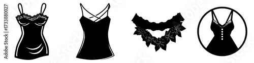 WOMENS SATIN LACE SLIP NIGHTWEAR IN EDITABLE VECTOR FILE’ becomes ‘Editable modern file for women's satin lace slip nightwear