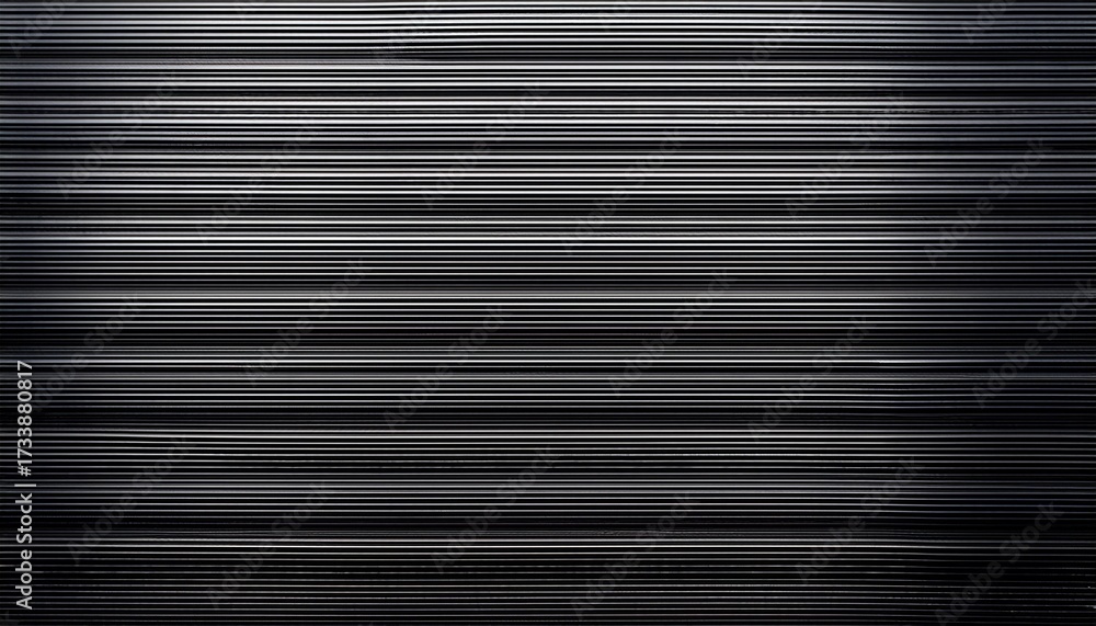 Obraz premium Dark Gray And Black Horizontal Stripes Texture