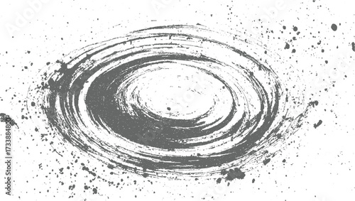 abstract grunge black and white swirl black and whit vector design on transparent background.