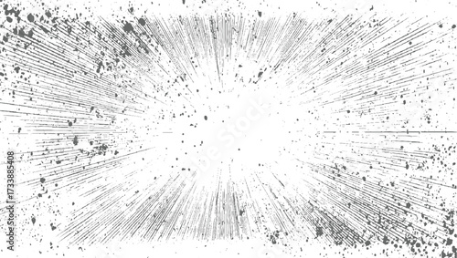 Abstract Burst Lines Texture Background. Speed Motion Radial Zoom Effect Grunge Overlay for Design grunge texture. old canvas pattern textured for overlay or screen scratch whit background.