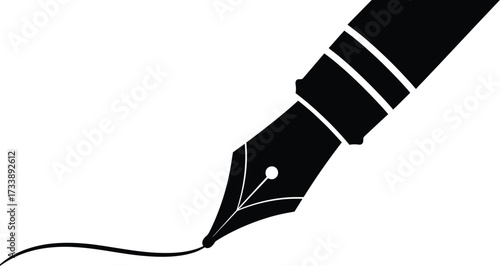 Writing ink cursive fountain pen