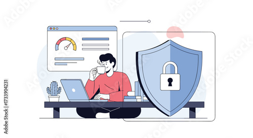Securing digital assets and information against cyber threats and unauthorized access.
