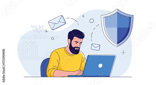 Protecting your digital information from cyber threats and ensuring online security.
