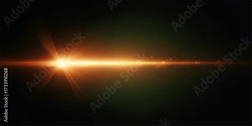 Bright orange and red abstract background with glowing sun rays of hot energy, motion, and light