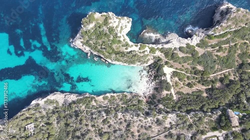 Scenic Coastal Landscape with Clear Blue Waters