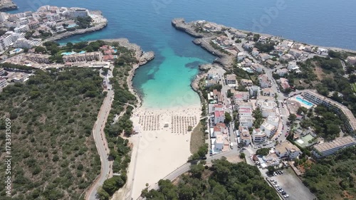 Scenic Coastal Village and Beach
