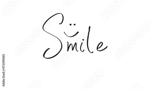 smile text font calligraphy hand written lettering script black color object icon smile face happy teeth smile funny enjoy success beautiful smile business dentistry mouth smiley work job tooth joy