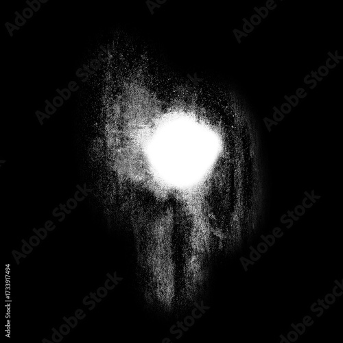 Isolated Rust Stain Texture – Alpha Channel PNG