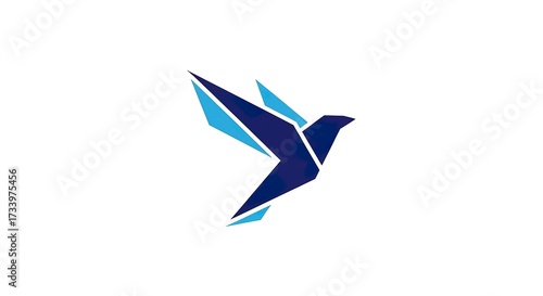 Abstract geometric bird icon design Free Download Abstract geometric bird icon design - GFXLoad