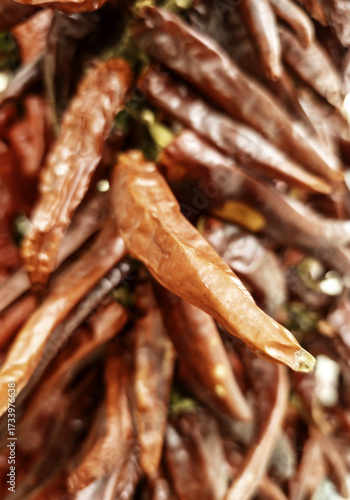 Dried red peppers