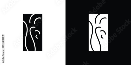 Wood board icons set. vector icons designed in filled style