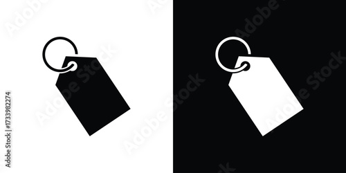 Tag icons set. vector icons designed in filled style