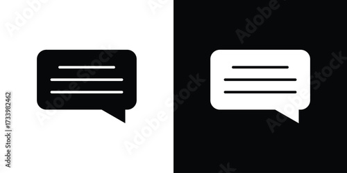 Subtitles icons set. vector icons designed in filled style