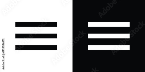 Menu icons set. vector icons designed in filled style