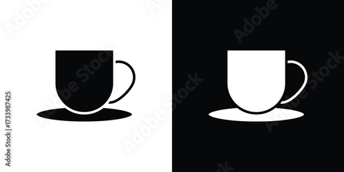 Coffee icons set. vector icons designed in filled style