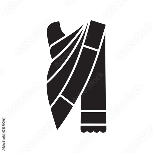 Sari Draping Variant Solid Fashion Icon