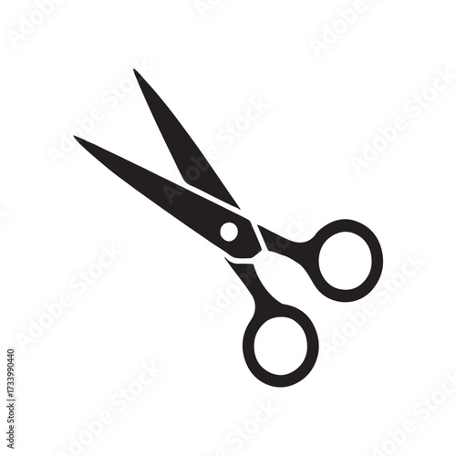 Tailor Scissors Solid Fashion Icon