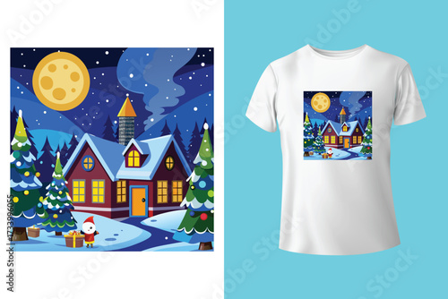 Joy love hope peace believe Christmas - calligraphy text, with stars.. Good for greeting card and t-shirt print, flyer, poster design, mug.