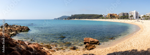 Fenals Beach, which runs parallel to a pleasant promenade lined with places to eat or drink, is the second largest in the city. Lloret de Mar, Spain