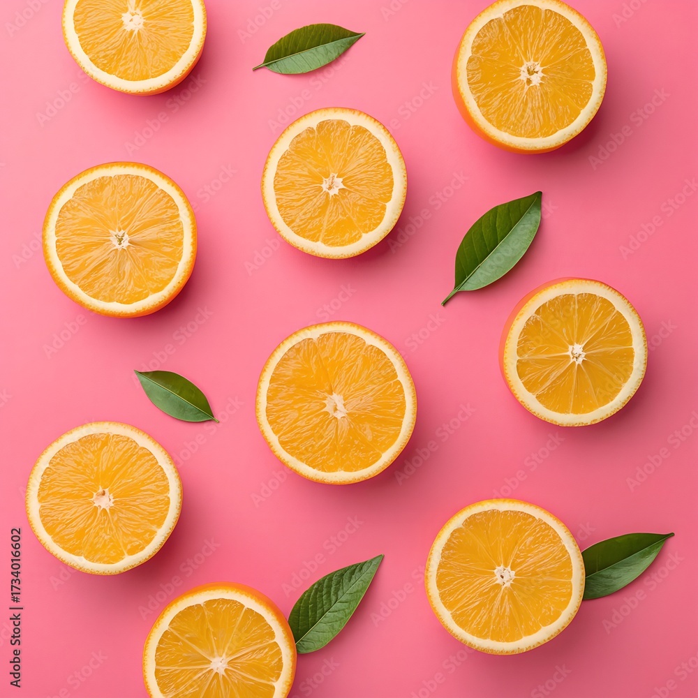 Fototapeta premium set of citrus fruits