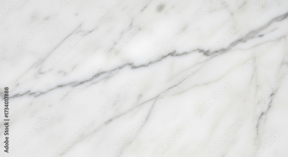 Obraz premium Elegant White Marble Texture with Subtle Veins for Luxurious Designs.