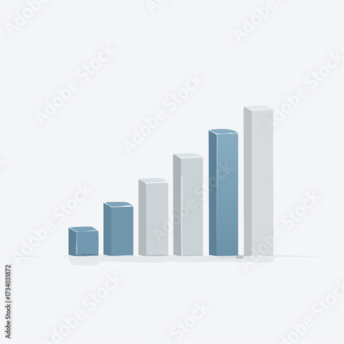 Business concept of growth. Stairs of blocks minimal composition for success, evolution, education and development concept. White abstract geometric background. Free Download Business concept of growth. Stairs of blocks minimal composition for success, evolution, education and development concept. White abstract geometric background. - GFXLoad