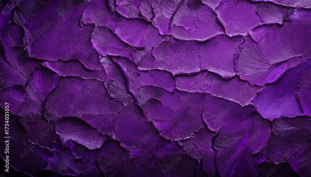 Obraz premium Deep Purple Abstract Surface Texture With Rough Background Patterns
