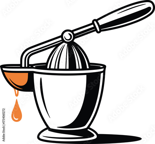 Juice Squeezer Citrus Reamer Fresh Juice Fruit Food Kitchen Appliance Orange Lemon