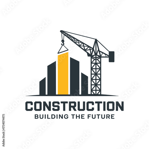 House Construction Logo Design – Real Estate, Building, and Property Development Branding Symbol