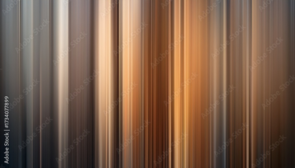 Obraz premium A Blurred Abstract Background With Vertical Lines And Soft Gradients Of Brown Gray And Hints Of Orange