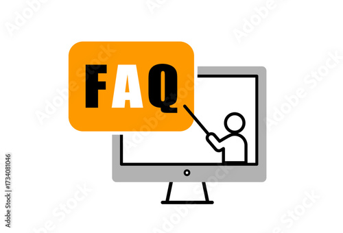 FAQデザイン｜Q&A Mark FAQ Design