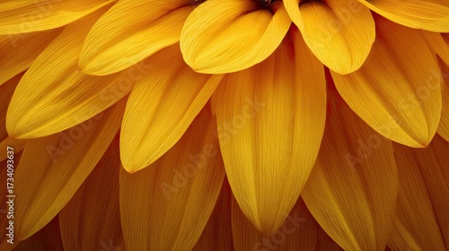 Close-up of vibrant yellow flower petals (1)