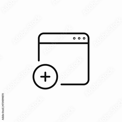 add new item icon sign vector