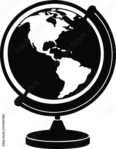  globe stand design, earth desk symbol