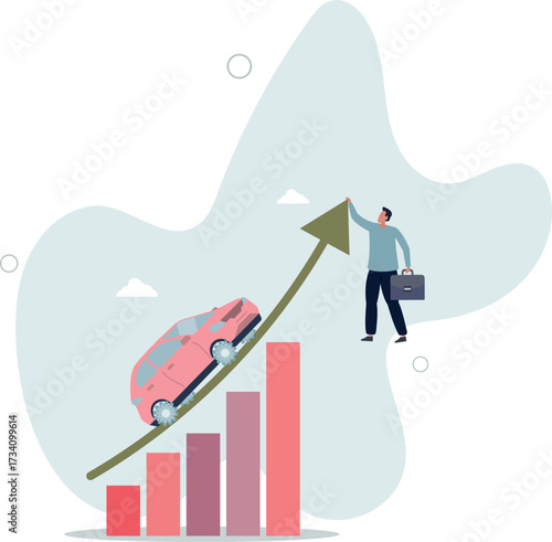 Data driven marketing using technology information to drive sell or advertising campaign, tracking user behavior analysis concept.life and employment of people.