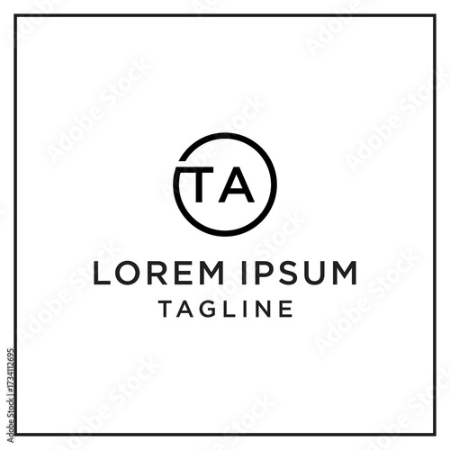 Free Download ta circle logo - GFXLoad