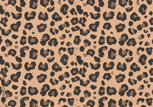 Leopard print pattern fabric design textile creative fashion concept for style enthusiasts
