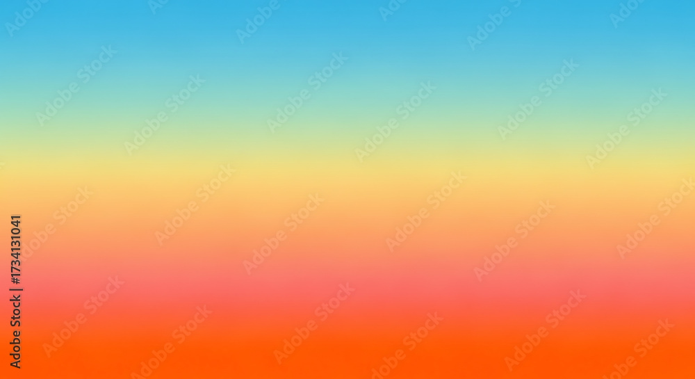 Naklejka premium Pixelated gradient of sky and sunset colors