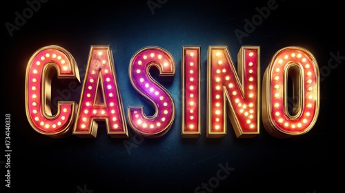 Wallpaper Mural Editable Typography - 3D Slot Jackpot Text Effect Inspired by Las Vegas Casino Torontodigital.ca