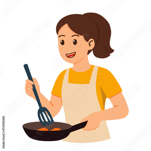 Cooking mom
