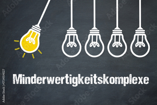 Canvastavla Minderwertigkeitskomplexe