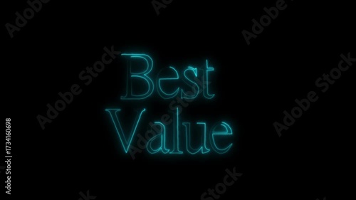 Best Value Word Hot Animated Burning Realistic Fire Flame and Smoke Seamlessly loop Animation on Isolated Black Background. Fire Word, Fire Text, Flame word, video 4k