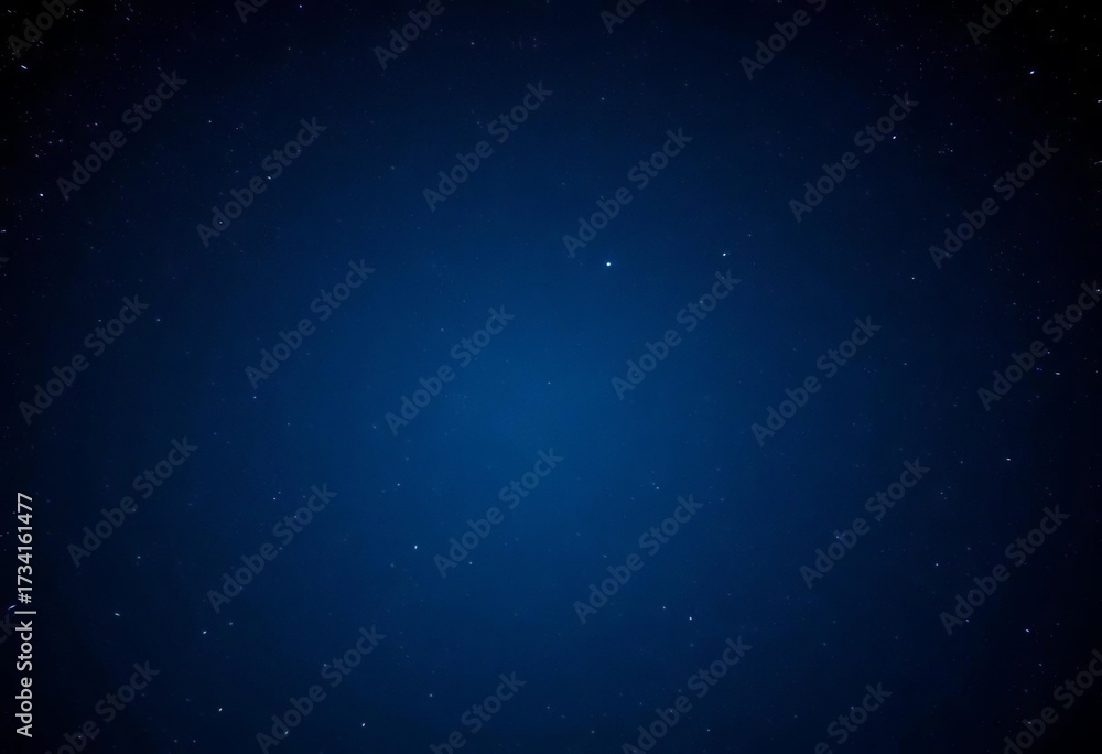 Fototapeta premium Vast, deep blue night sky filled with distant starlight, cosmic, space