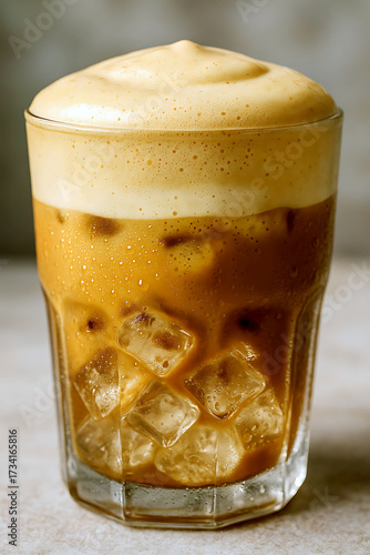 A glass of salty coffee is an indescribable combination of flavors.